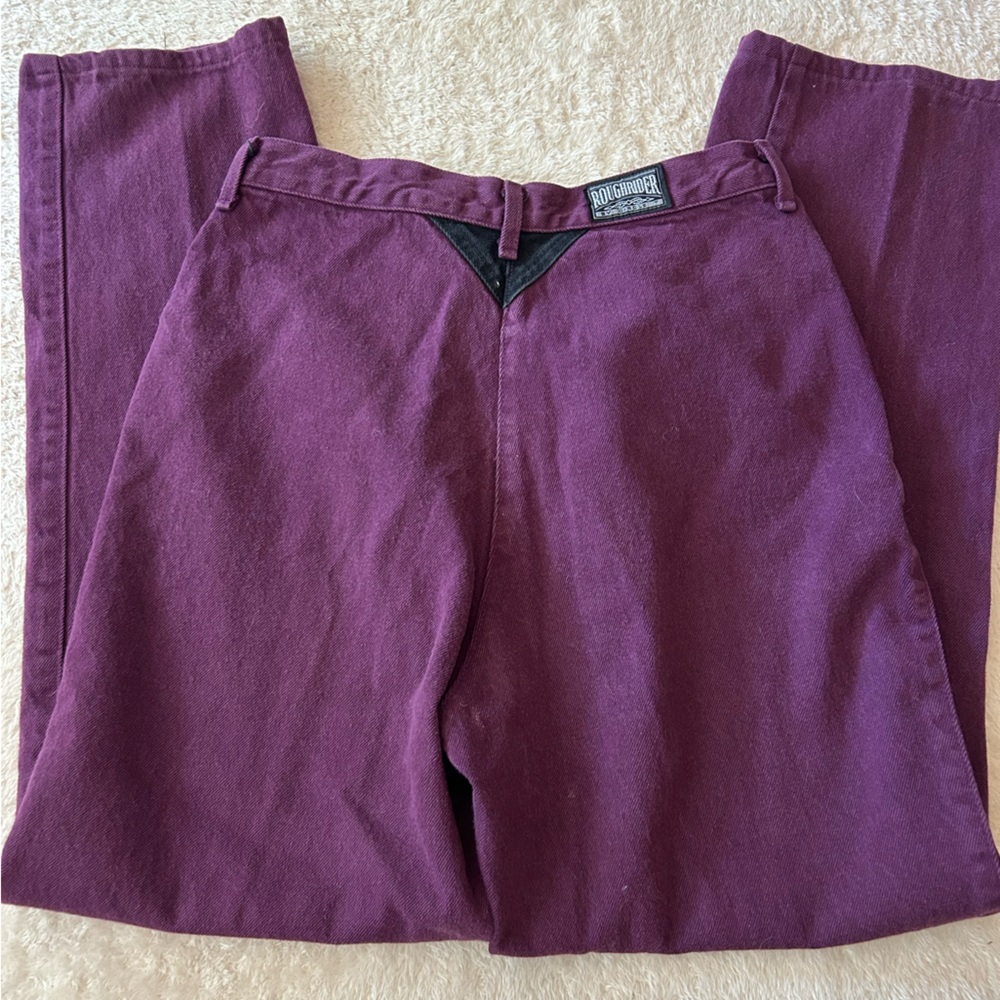 Purple RoughRider Jeans - Picture 3 of 4